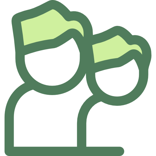 Group Monochrome Green icon