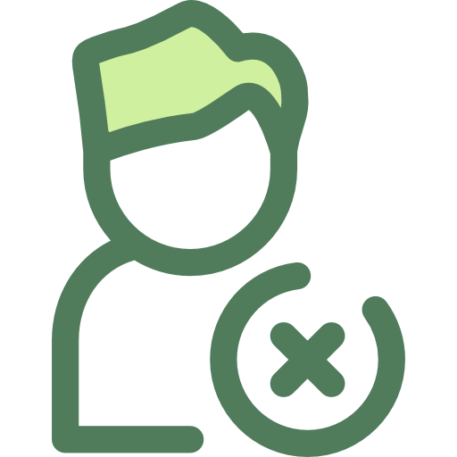 usuario Monochrome Green icono