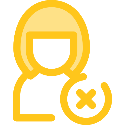 użytkownik Monochrome Yellow ikona