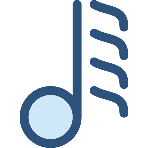 hemidemisemiquarver Monochrome Blue icono