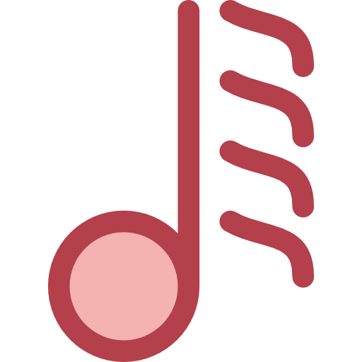 hemidemisemiquarver Monochrome Red icono