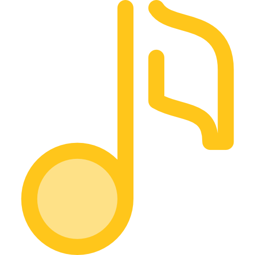 Semibreve Monochrome Yellow icon
