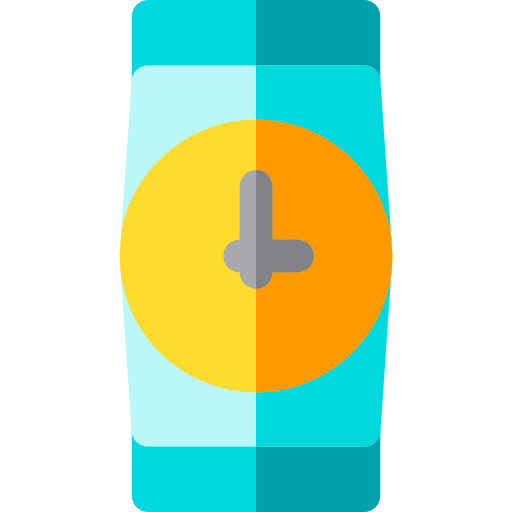 시계 Basic Rounded Flat icon