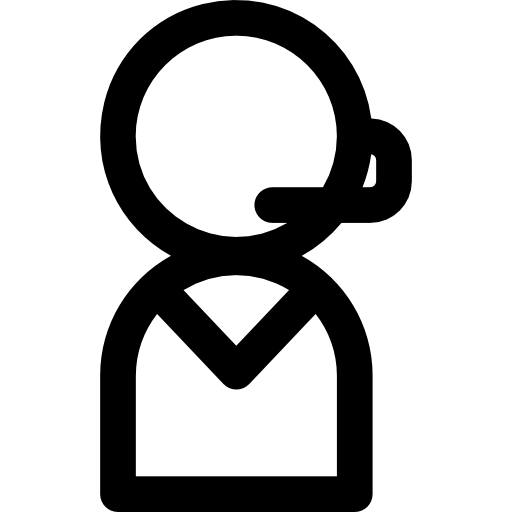 obsługa klienta Basic Rounded Lineal ikona