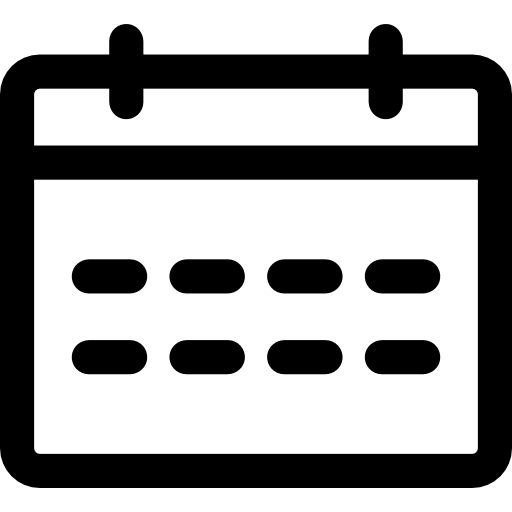Настенный календарь Basic Rounded Lineal иконка