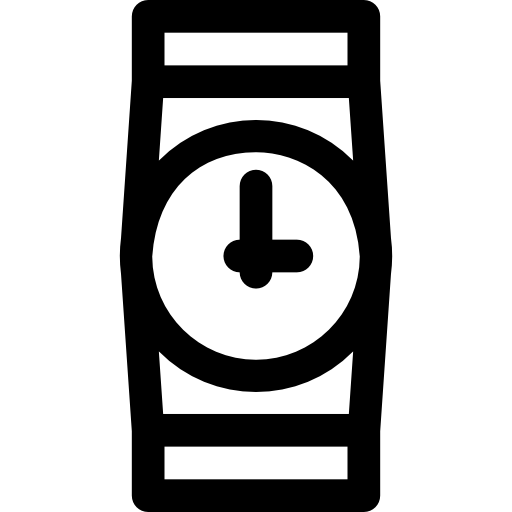 orologi Basic Rounded Lineal icona