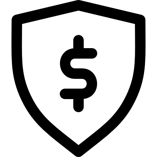 símbolo do dólar Basic Rounded Lineal Ícone