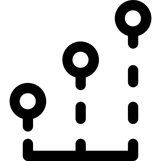 statystyki Basic Rounded Lineal ikona