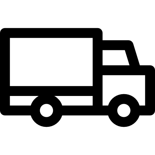 transport ciężarowy Basic Rounded Lineal ikona