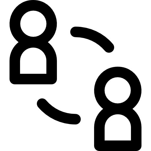 zakenman Basic Rounded Lineal icoon