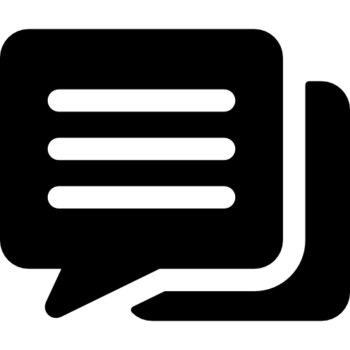 Chatting Basic Rounded Filled icon