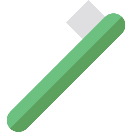 歯ブラシ Basic Straight Flat icon