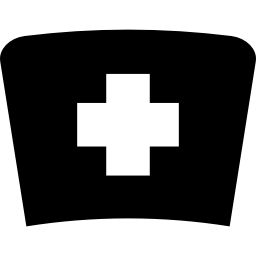 verpleegkundige Basic Straight Filled icoon