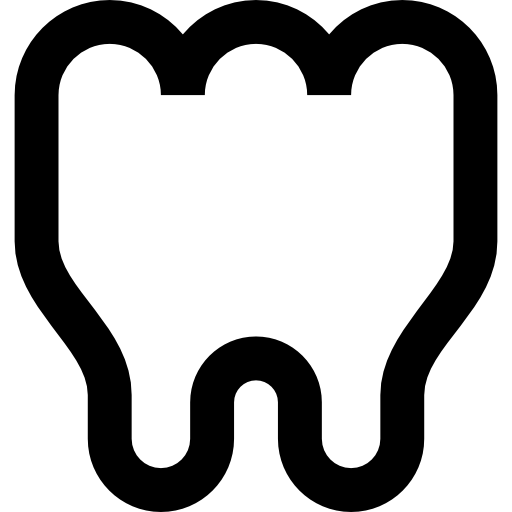 歯 Basic Straight Lineal icon