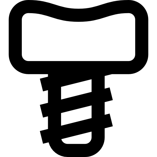 dente Basic Straight Lineal icona
