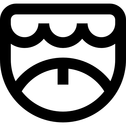 歯 Basic Straight Lineal icon