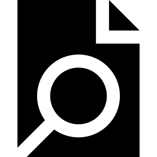 archiwum Basic Straight Filled ikona