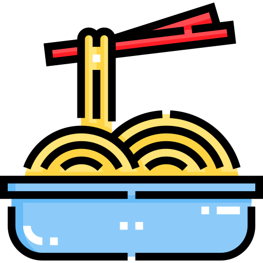麺 Detailed Straight Lineal color icon