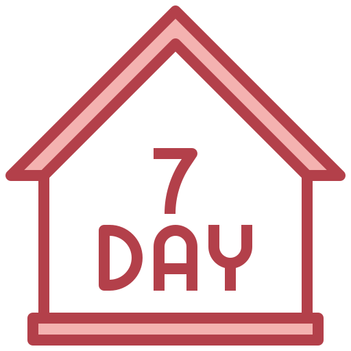 7 days Surang Red icon