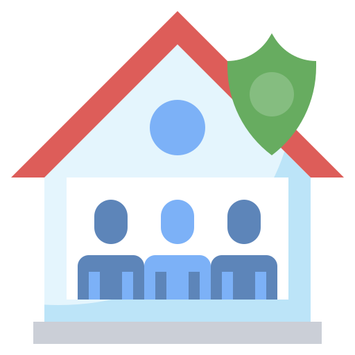 Protect the family Surang Flat icon