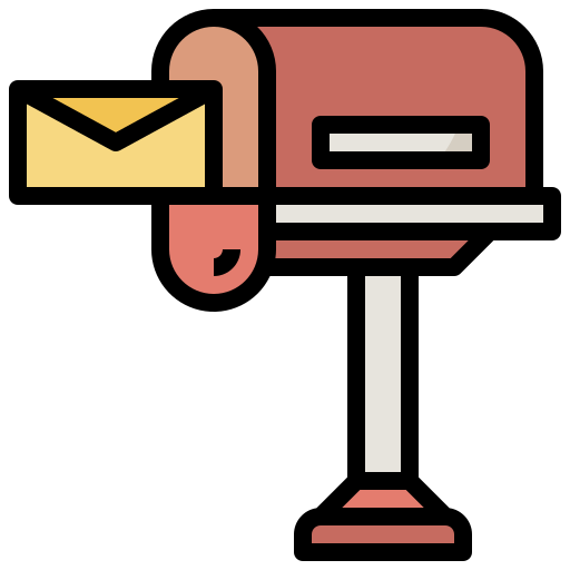メールボックス Surang Lineal Color icon