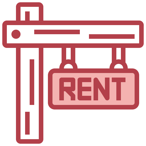 For rent Surang Red icon