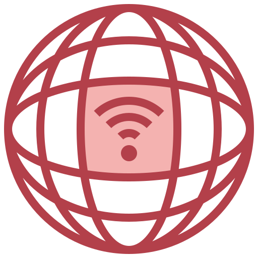 Internet Surang Red icon