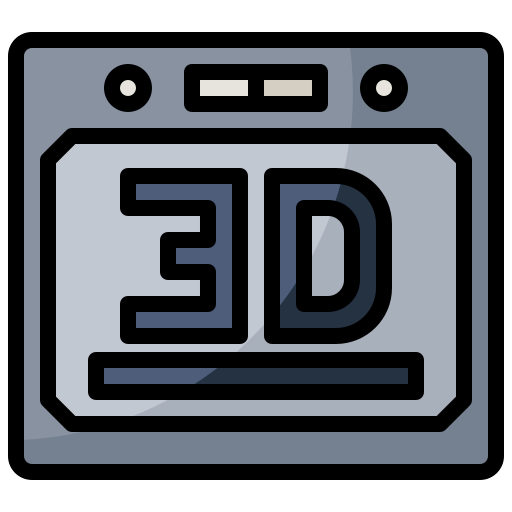 3d映画 Surang Lineal Color icon