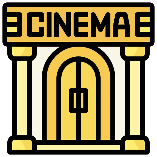 Cinema Surang Lineal Color icon