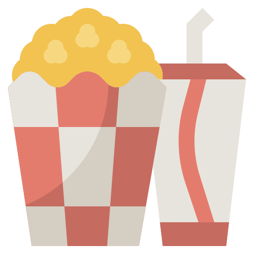 popcorn Surang Flat icon