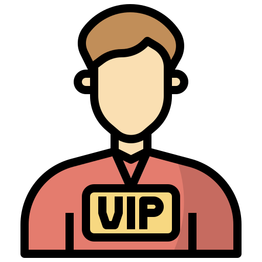 Vip person Surang Lineal Color icon