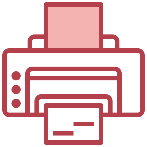 printer Surang Red icoon