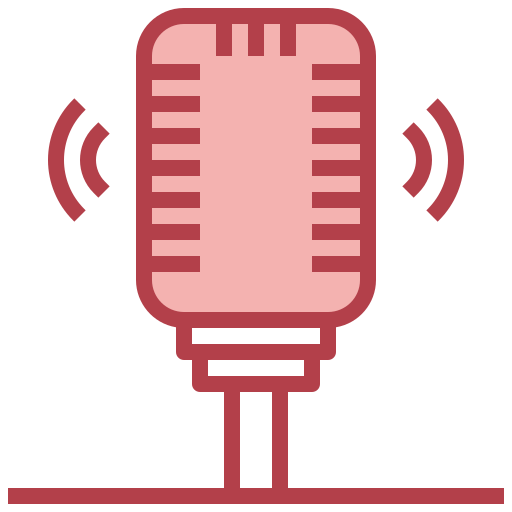 Microphone Surang Red icon