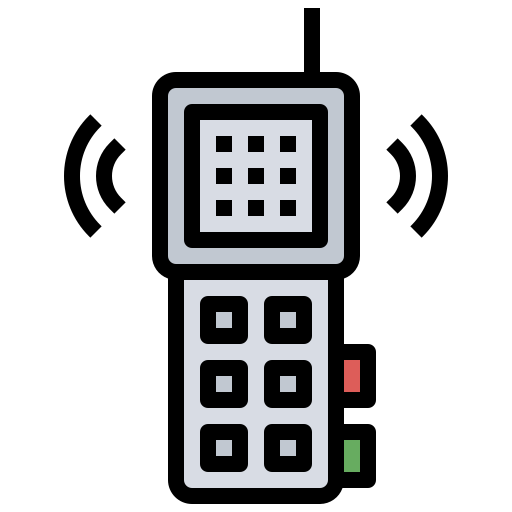 telefon Surang Lineal Color icon