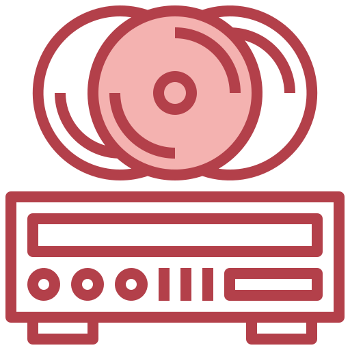 Video player Surang Red icon