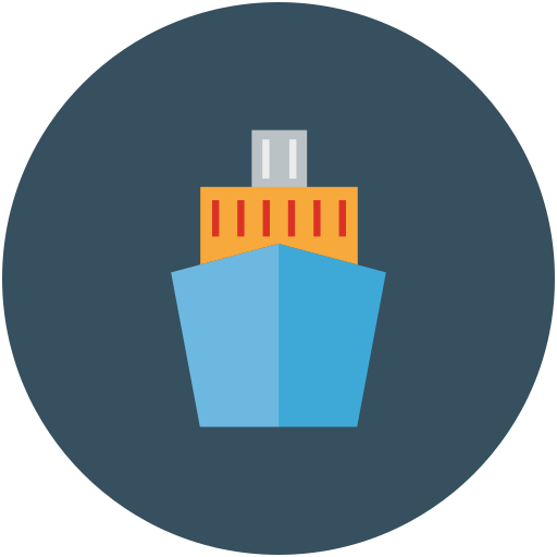 Cruise ship Generic Circular icon