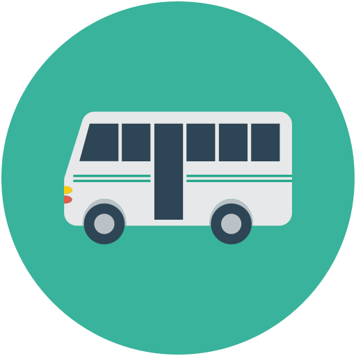 autobus turystyczny Generic Circular ikona