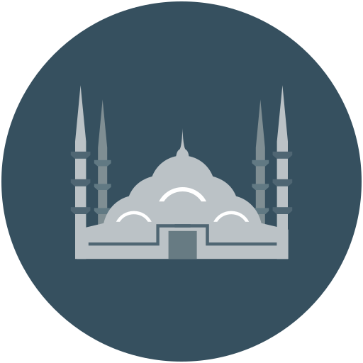 mezquita azul Generic Circular icono