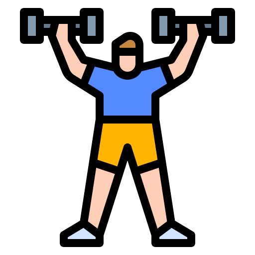 Dumbbell Ultimatearm Lineal Color icon