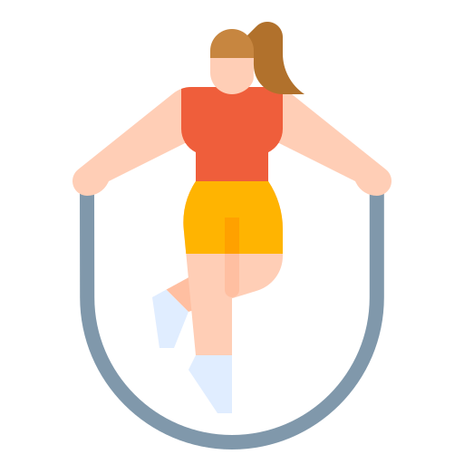 Jumping rope Ultimatearm Flat icon