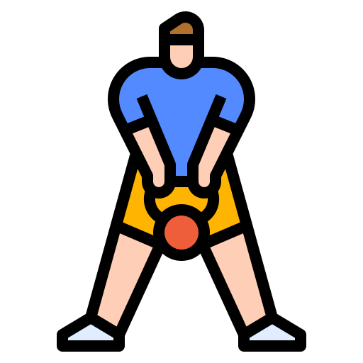 kettlebell Ultimatearm Lineal Color icono