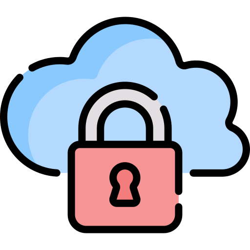 Cloud storage Special Lineal color icon