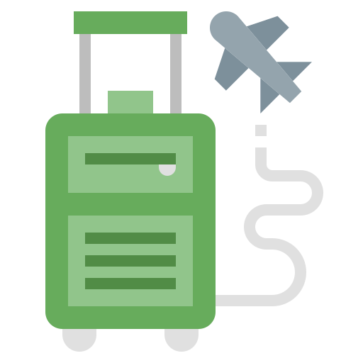 Luggage Surang Flat icon