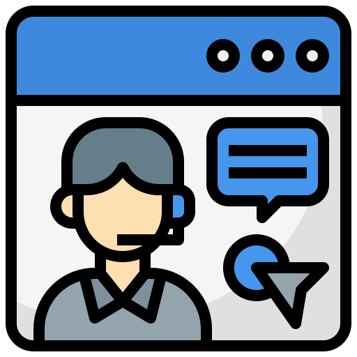 Customer service Surang Lineal Color icon