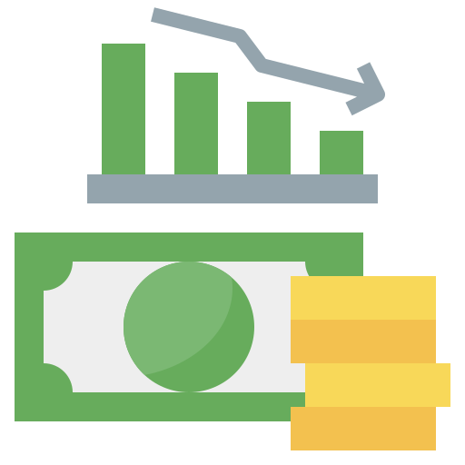 Investment Surang Flat icon