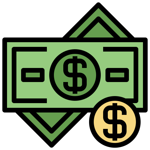 dólar Surang Lineal Color icono