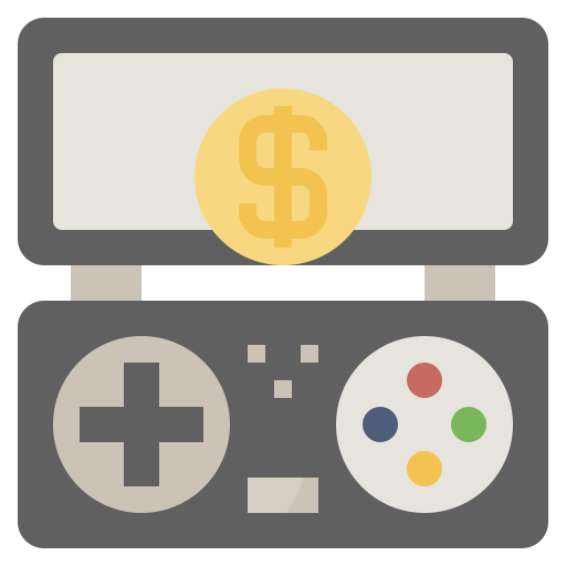 テレビゲーム Surang Flat icon