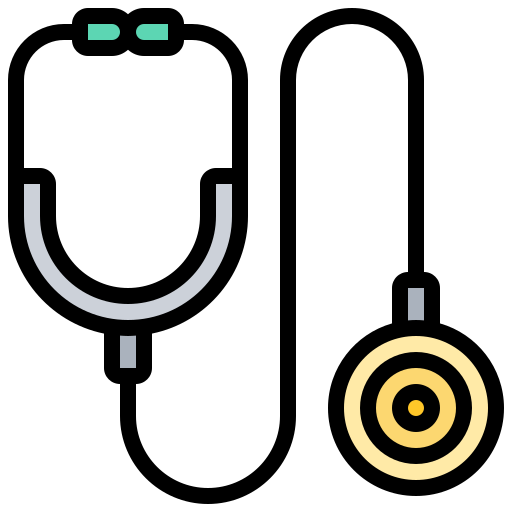 聴診器 Meticulous Lineal Color icon