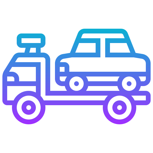 Tow truck Meticulous Gradient icon