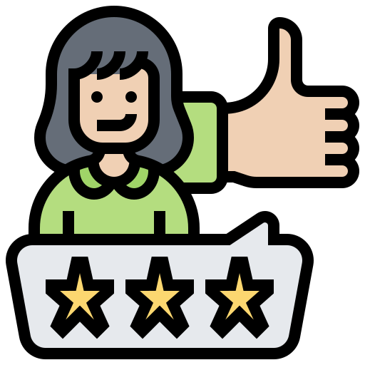 Customer review Meticulous Lineal Color icon